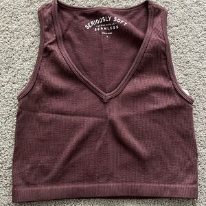 aeropostale seamless v-neck tank top